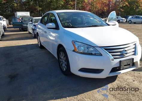 2015 Nissan Sentra Fe+ S/S/Sl/Sr/Sv z USA, uszkodzony, nr VIN 3N1AB7AP5FY276078
